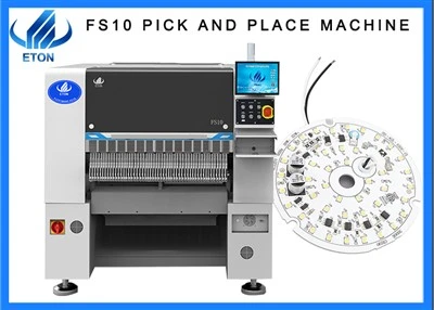Flexible SMT Pick Thiab Muab Tshuab Rau Me Me Batch PCB los ua ke FS10